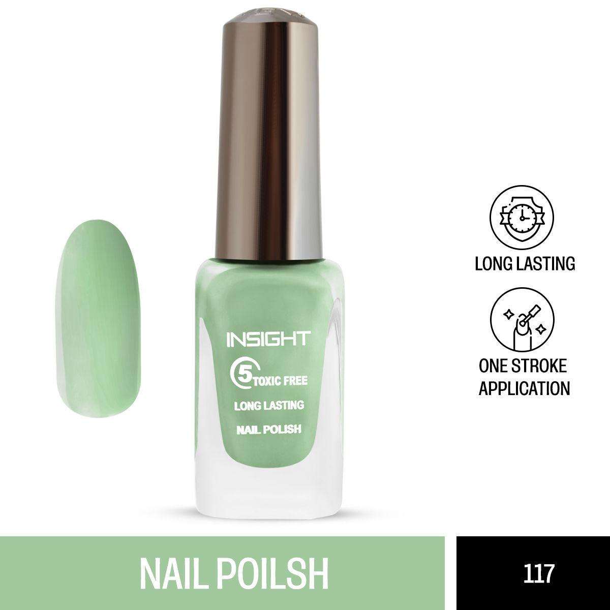 Insight Cosmetics 5 Toxic Free long lasting Nail Polish