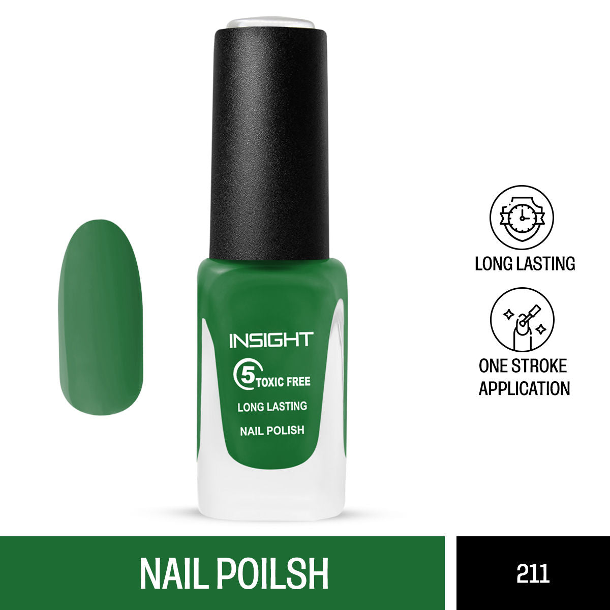Insight Cosmetics 5 Toxic Free long lasting Nail Polish