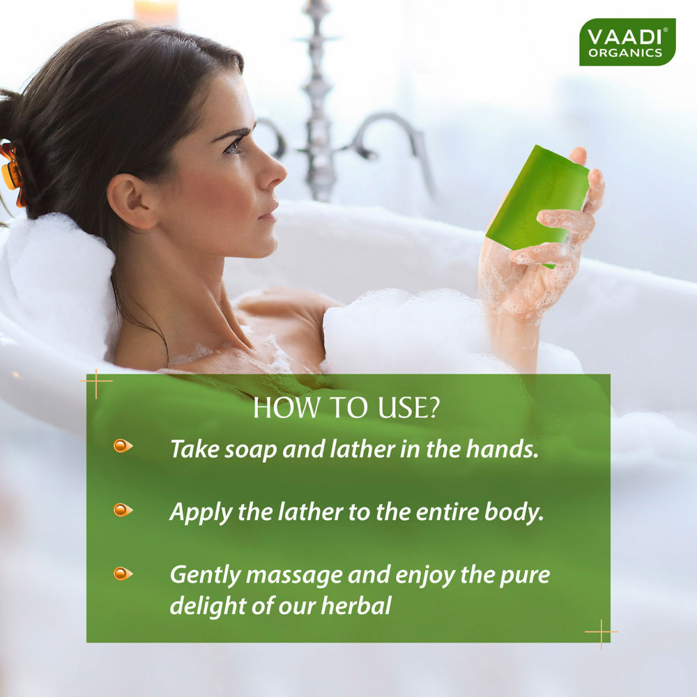Vaadi Herbals Breezy Aloe Vera Soap Soft Skin Therapy
