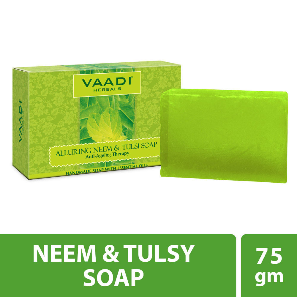 Vaadi Herbals Alluring Neem And Tulsi Soap