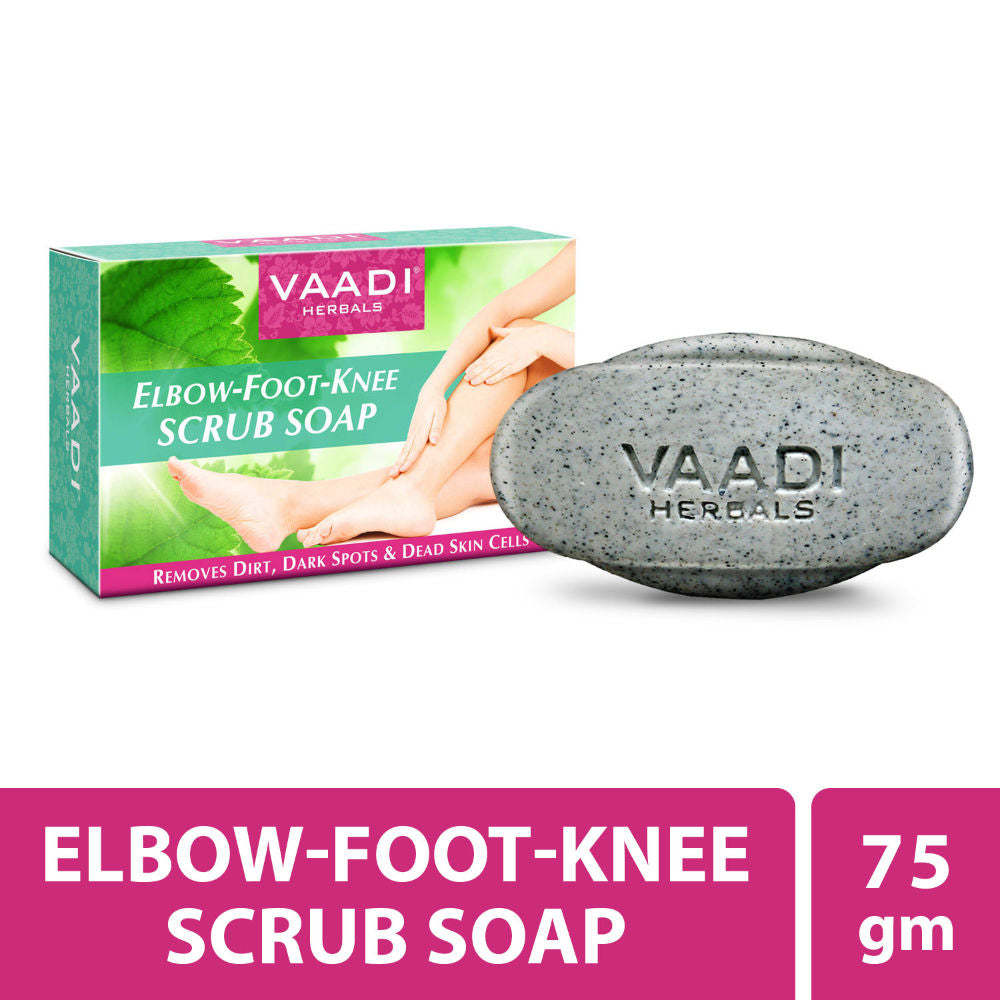 Vaadi Herbals Elbow-Foot-Knee Scrub Soap