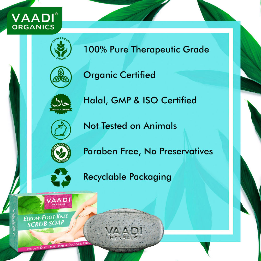 Vaadi Herbals Elbow-Foot-Knee Scrub Soap