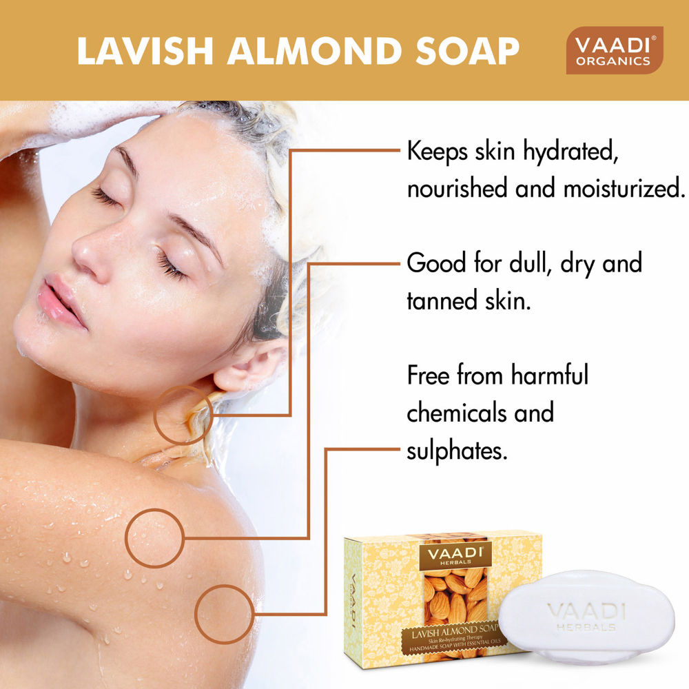 Vaadi Herbals Lavish Almond Soap