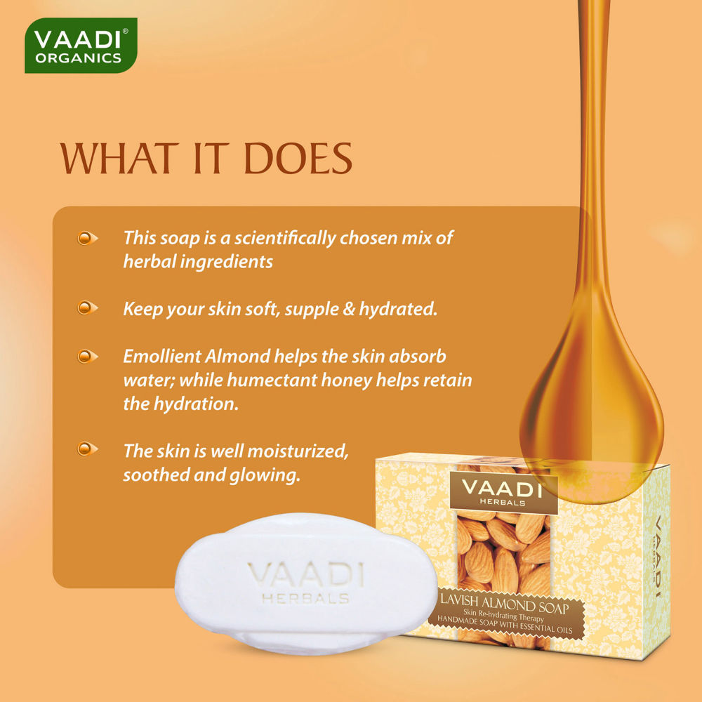 Vaadi Herbals Lavish Almond Soap