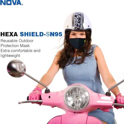 Nova Hexa Shield SN95 Reusable Protection Mask 1185(5Pcs)