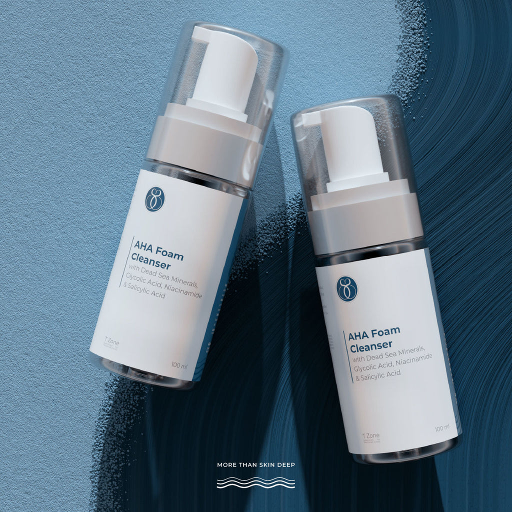 SeaSoul Aha Foam Cleanser With Dead Sea Minerals & Glycolic Acid