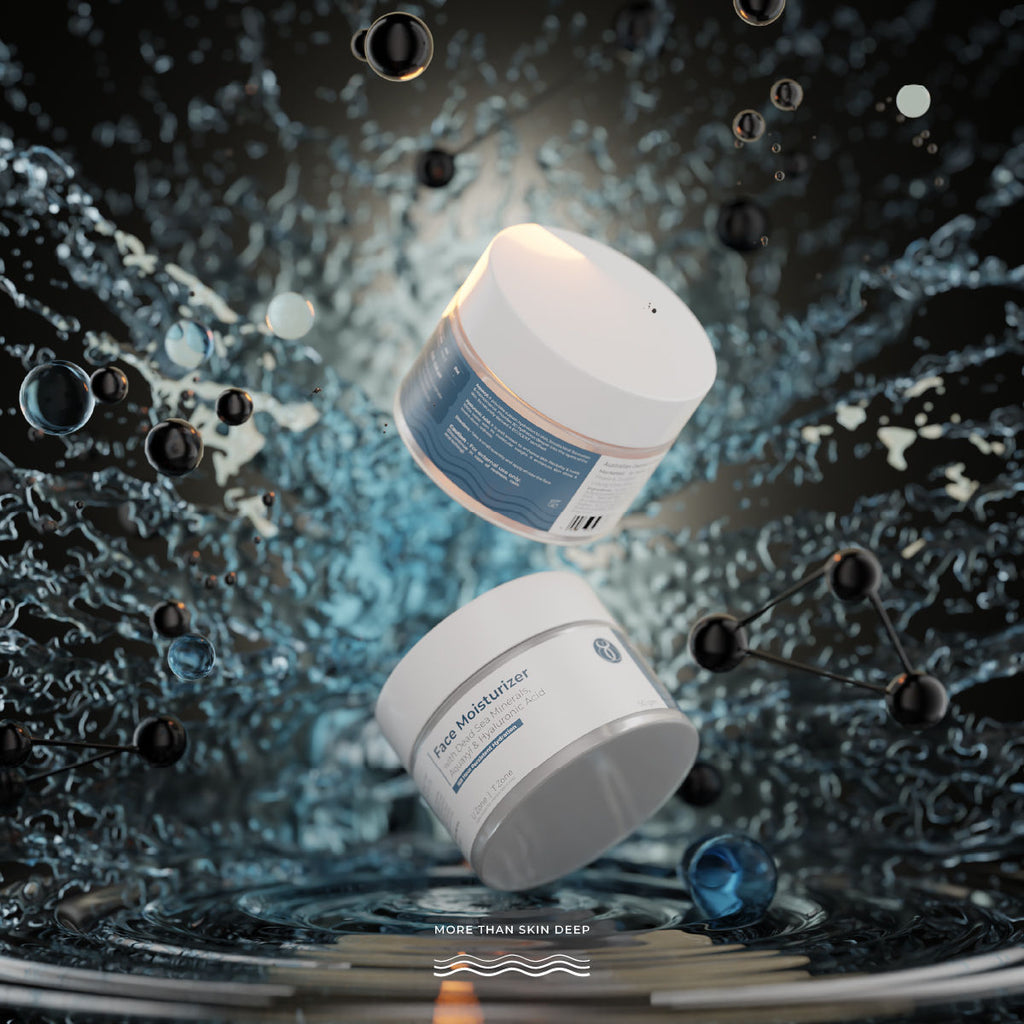 SeaSoul Hydraing Face Moisturiser With Dead Sea Minerals, Aquaxyl & Hyaluronic Acid