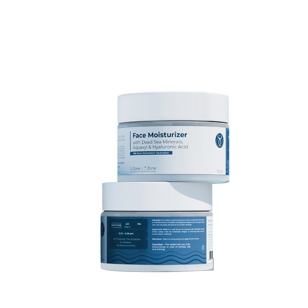SeaSoul Hydraing Face Moisturiser With Dead Sea Minerals, Aquaxyl & Hyaluronic Acid