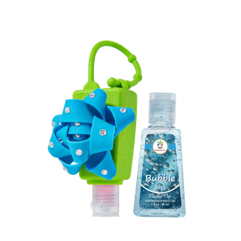 Bloomsberry Bow Holder with sanitizer