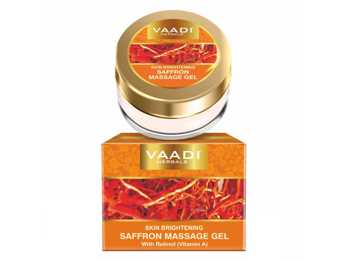 Vaadi Herbals Skin Brightening Saffron Massage Gel With Retinol