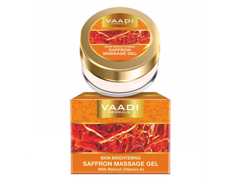 Vaadi Herbals Skin Brightening Saffron Massage Gel With Retinol