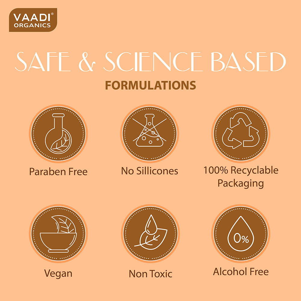 Vaadi Herbals Under Eye Serum With 5% Caffeine & Retinol & Hyaluronic Acid