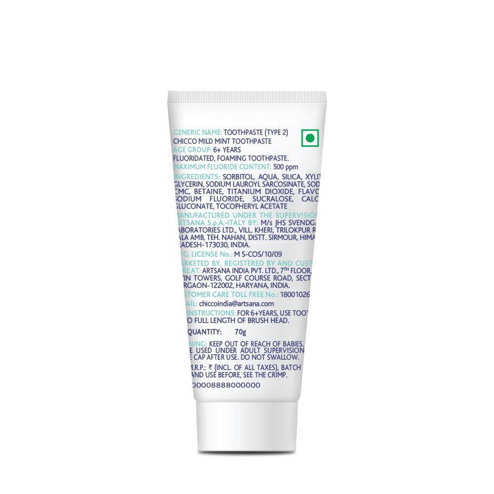 Chicco Mild Mint Toothpaste