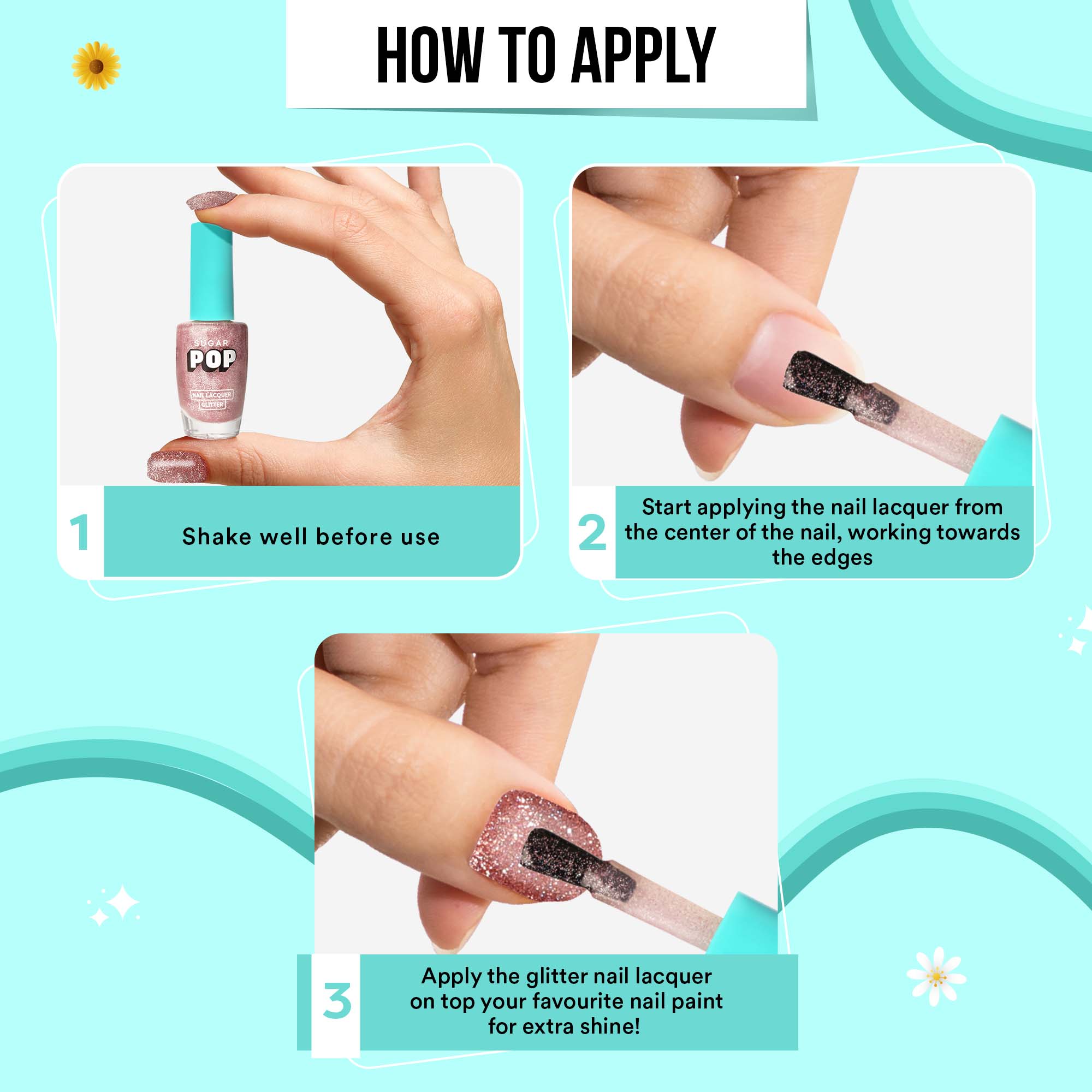 SUGAR POP Nail Lacquer Glitter