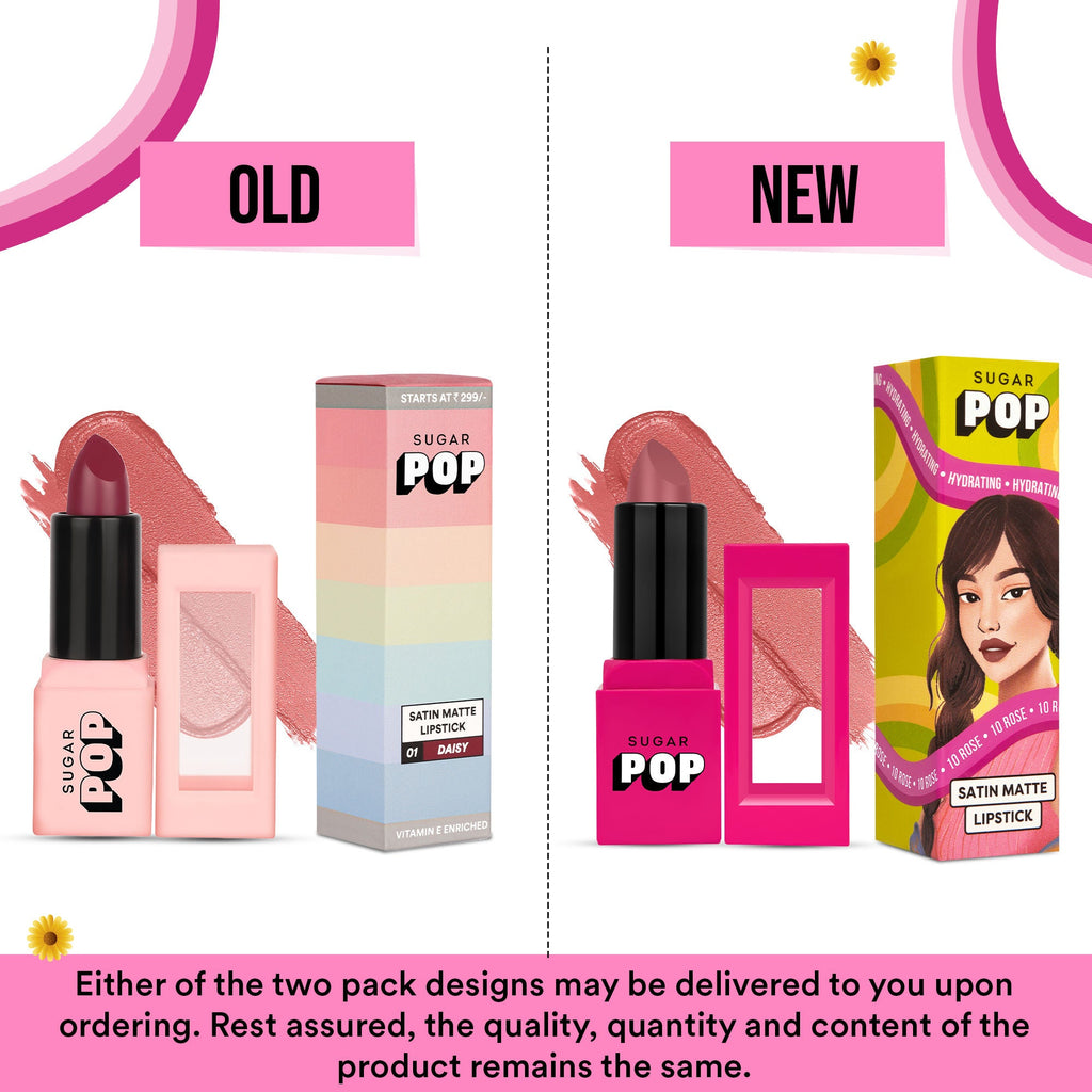SUGAR POP Satin Matte Lipstick