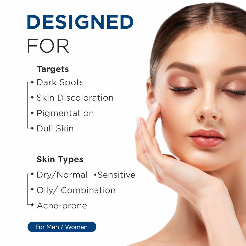 Oshea Herbals Phytoderma Face Serum With 2% Kojic Acid & 1% Alpha Arbutin Reduces Dark Spots