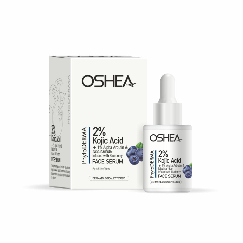 Oshea Herbals Phytoderma Face Serum With 2% Kojic Acid & 1% Alpha Arbutin Reduces Dark Spots