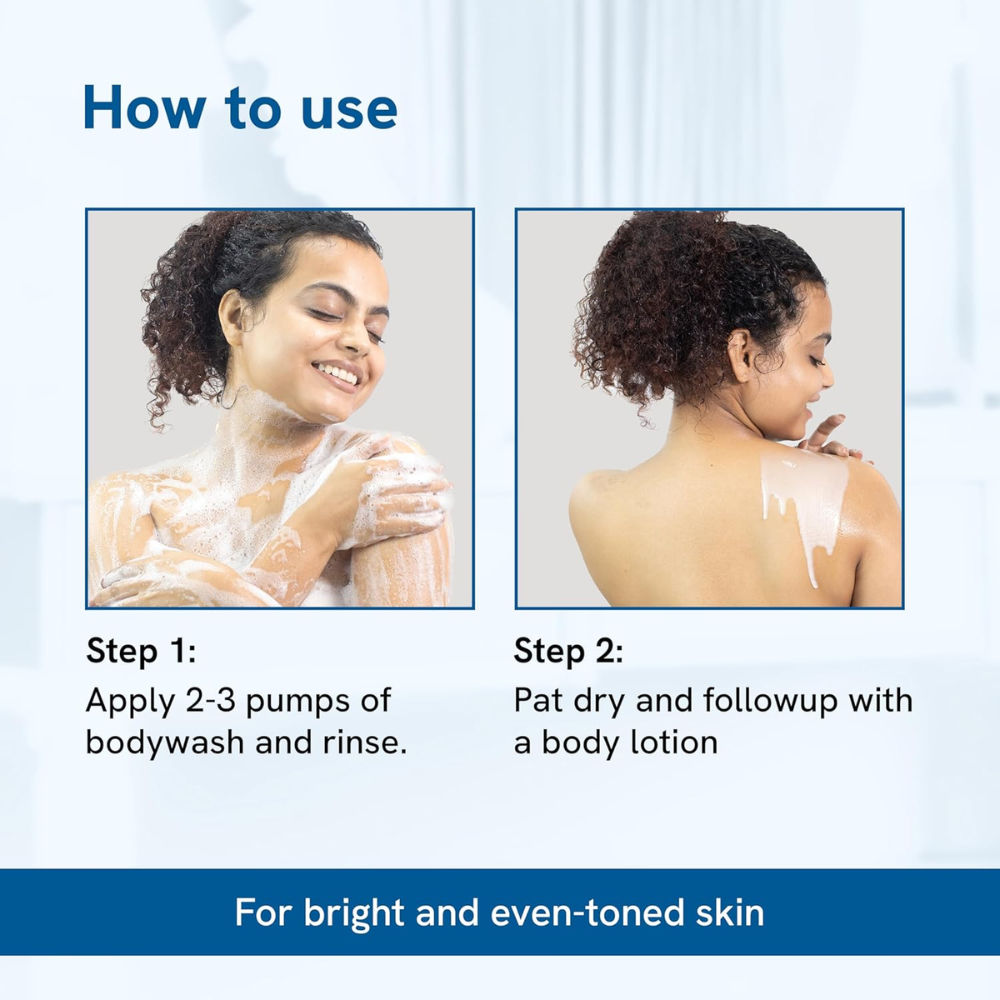 Be Bodywise 5% Niacinamide Body Wash with Aloe Vera Extract For Intense Hydration & Deep Cleansing