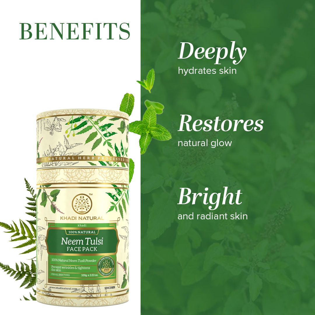Khadi Natural Neem Tulsi Face Pack