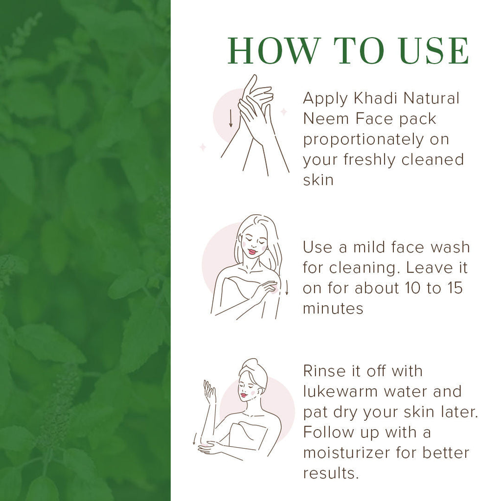 Khadi Natural Neem Tulsi Face Pack