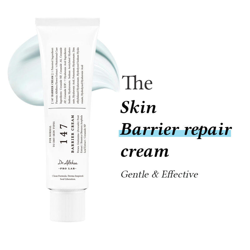 Dr.Althea 147 Barrier Cream: Rich Ceramide & hyaluronic acid infused cream for Damaged Skin Barrier