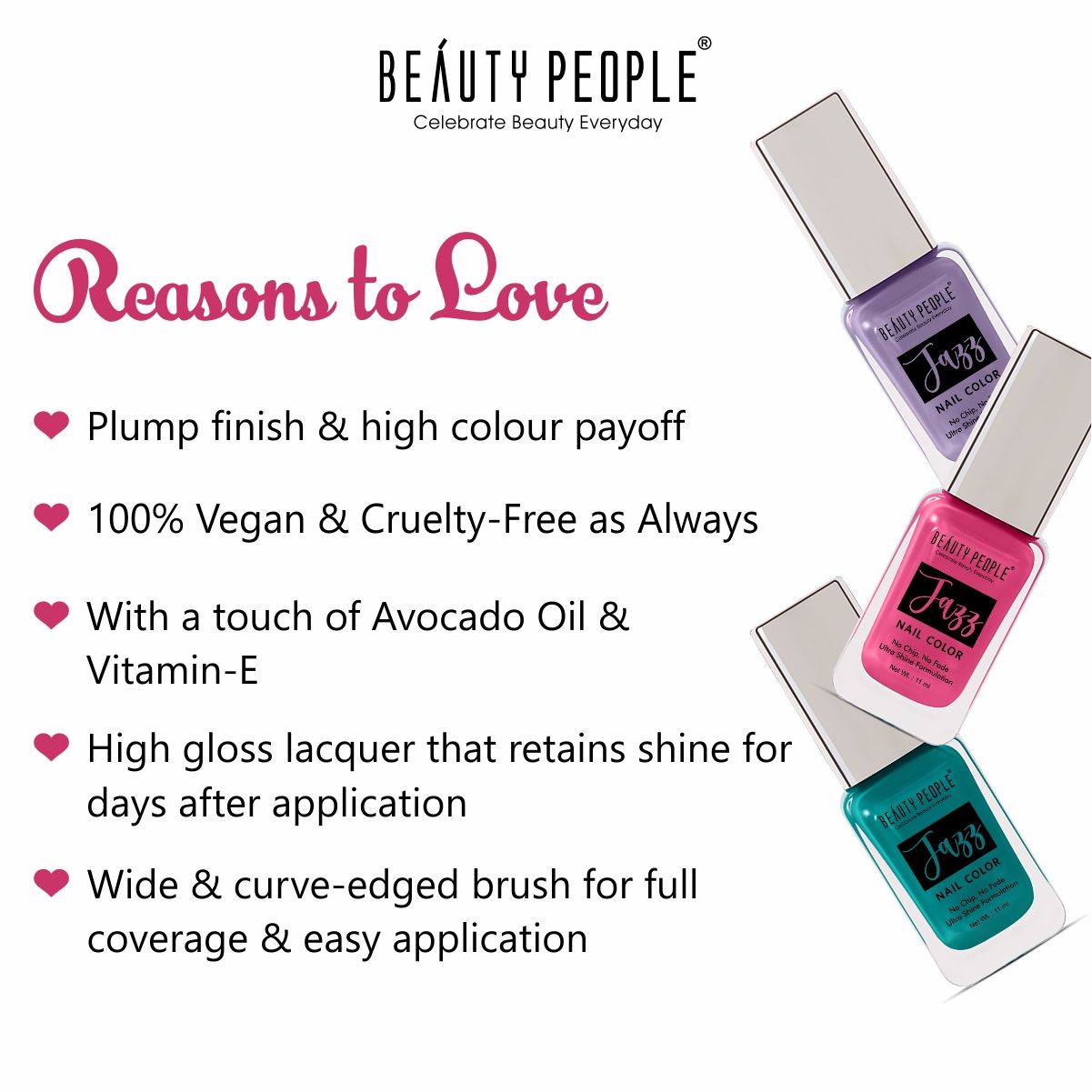 Beauty People Jazz Nail Color