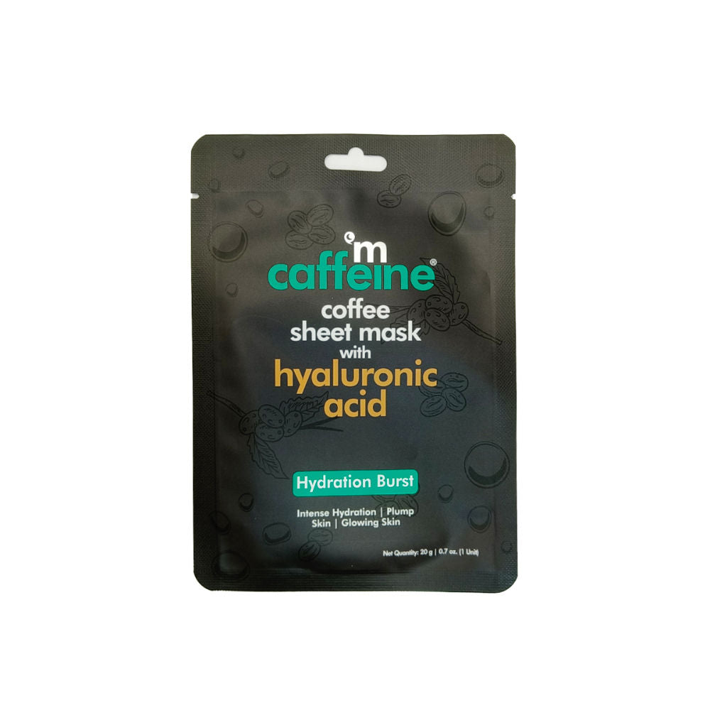 MCaffeine Coffee Sheet Mask with Hyaluronic Acid