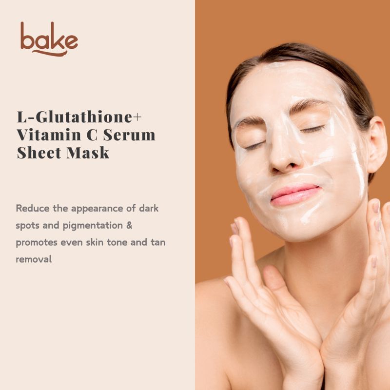 BAKE L-Glutathione Sheet Mask For Glowing Skin