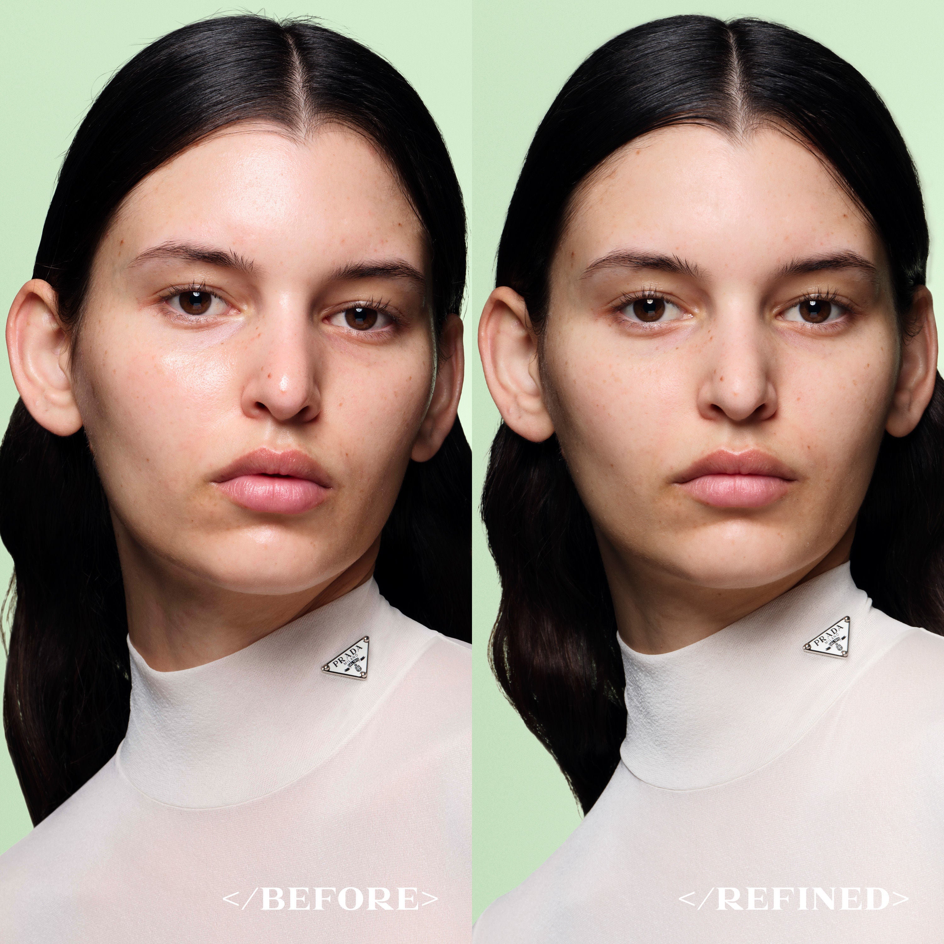 Prada Refine Blurring Extending Primer - Pore-blurring Primer with a Soft Matte Finish