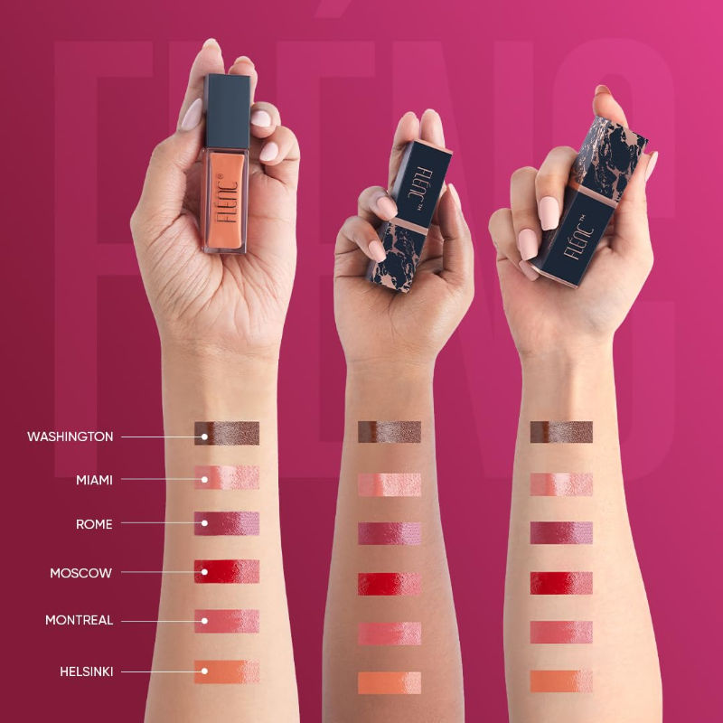 FLENC Ritzy Liquid Glossy Lipstick