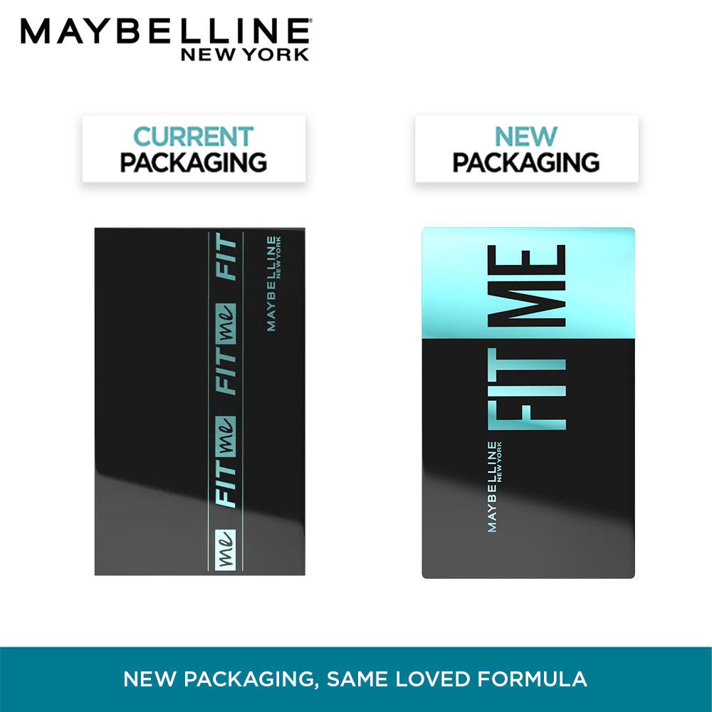 Maybelline New York Fit Me Ultimate Powder Foundation, 24 hr Oil Control + SPF 44 - Porcelain