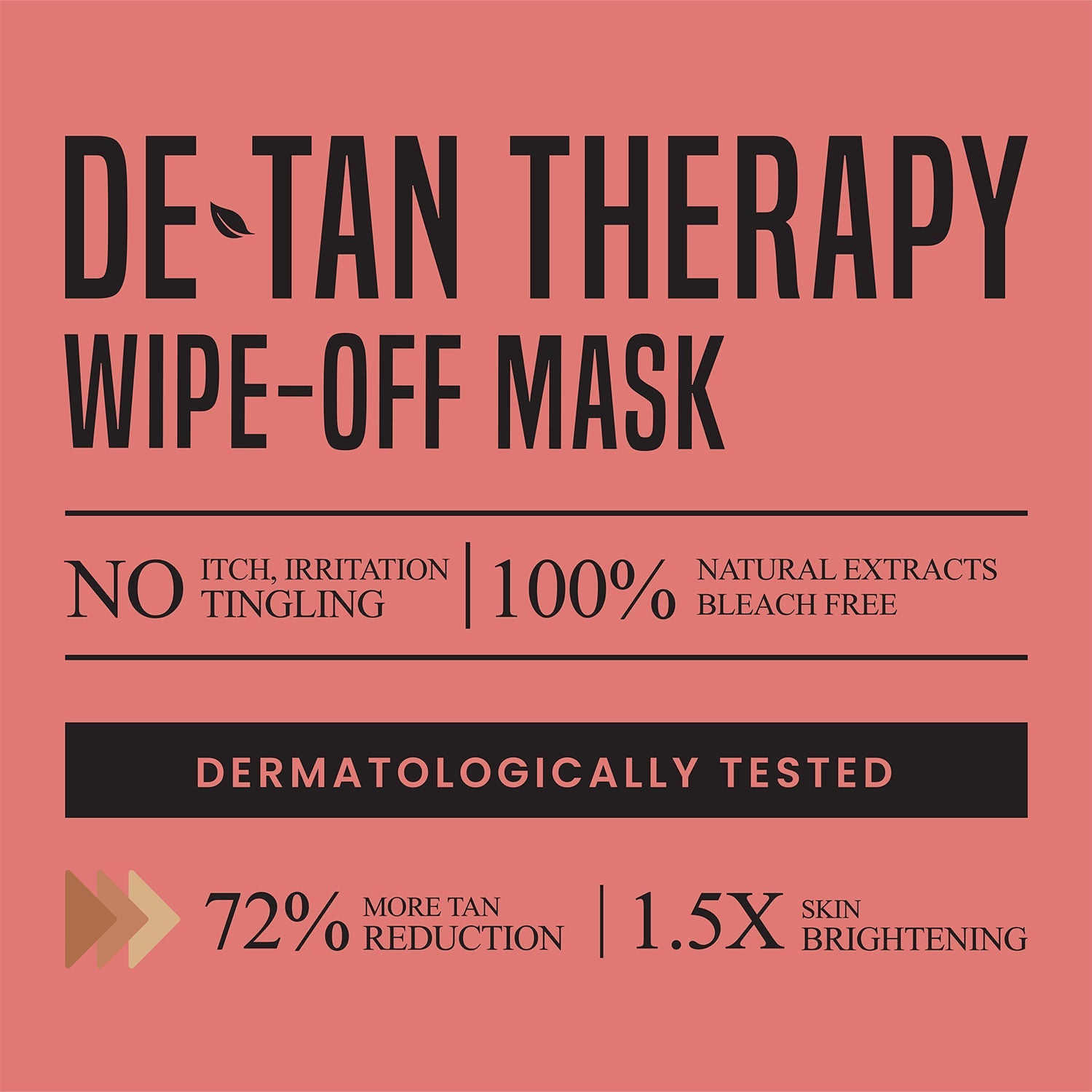 Nature's Essence De Tan Therapy Wipe Off Mask