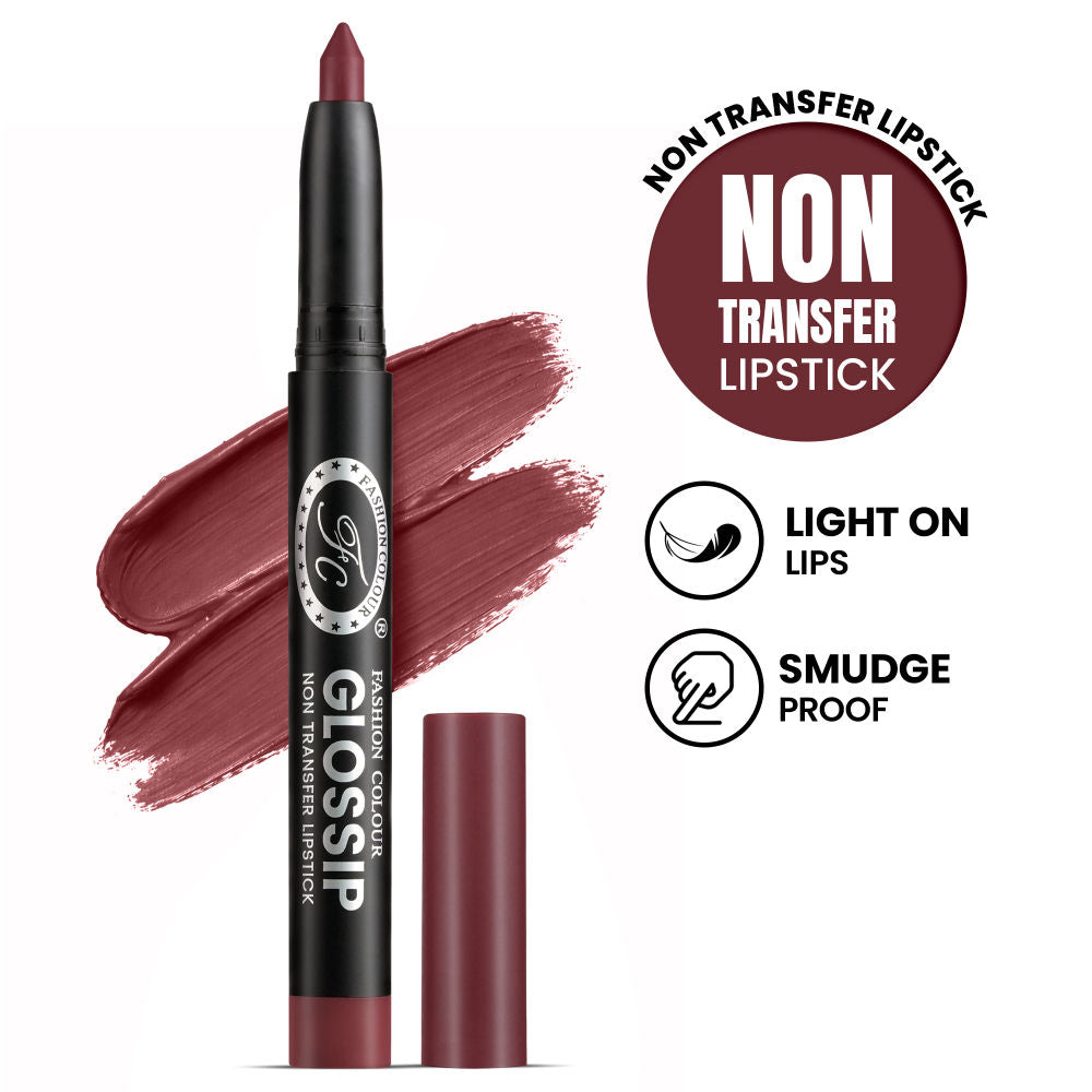 FASHION COLOUR Glossip Non-Transfer Lipstick