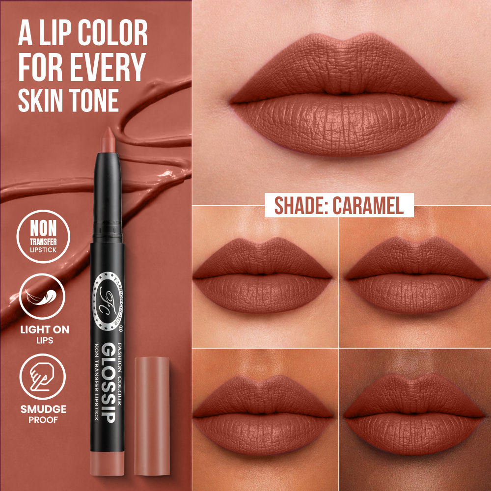 FASHION COLOUR Glossip Non-Transfer Lipstick