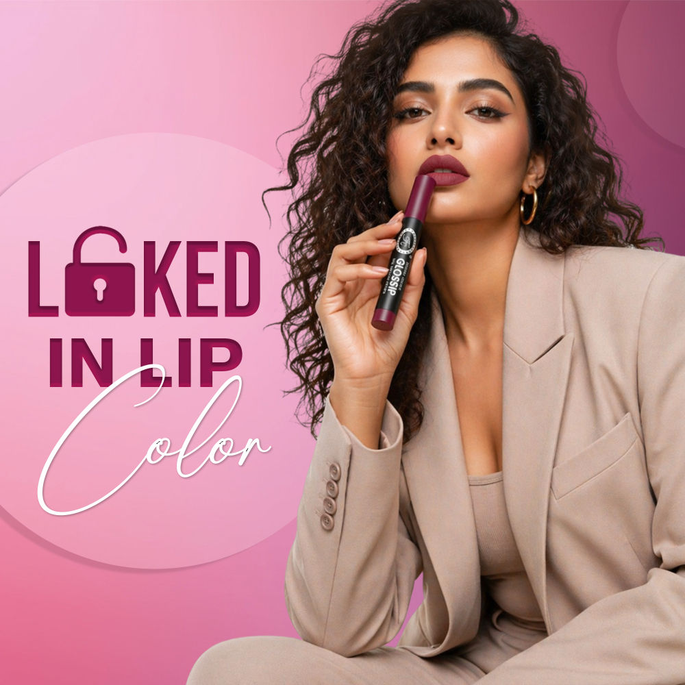 FASHION COLOUR Glossip Non-Transfer Lipstick