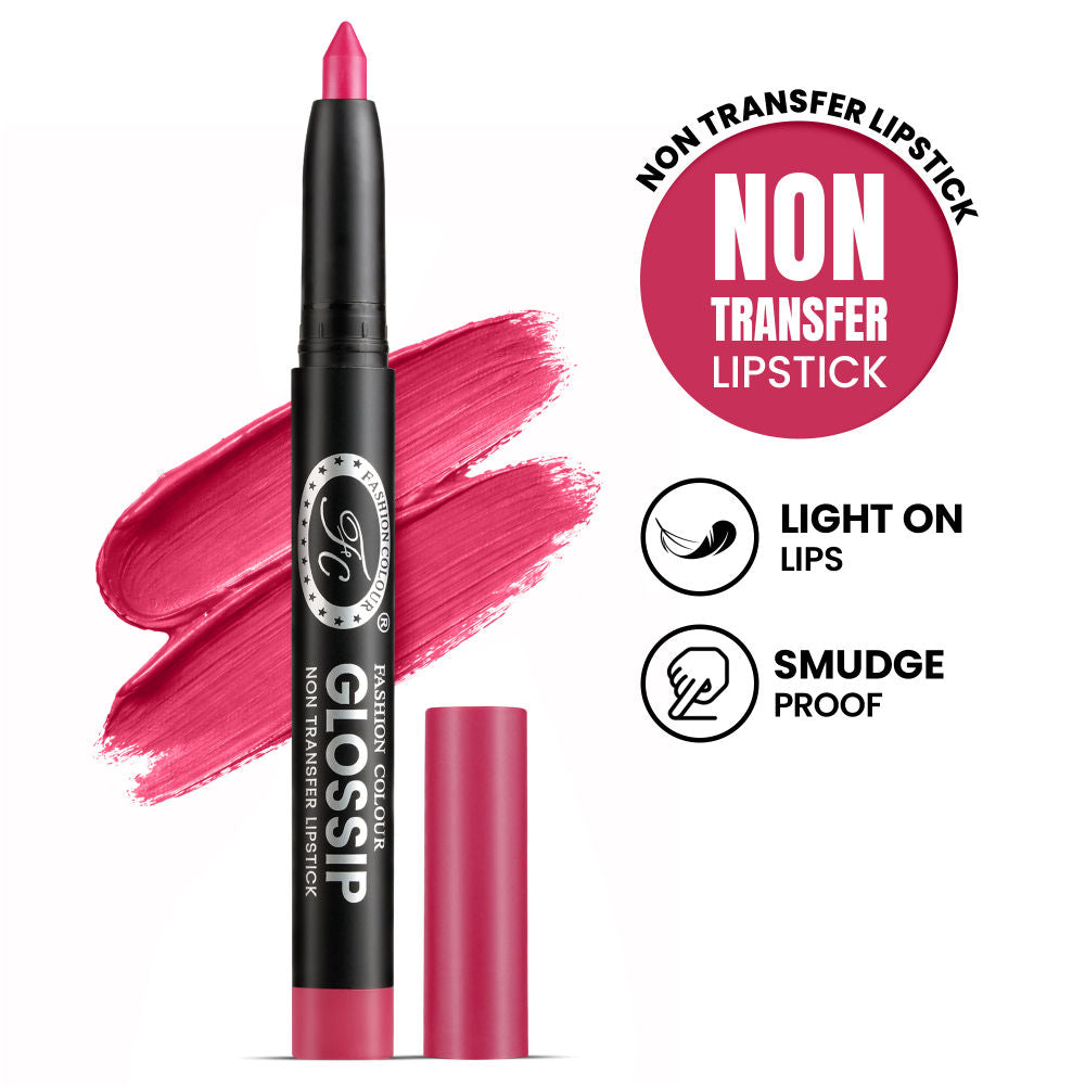 FASHION COLOUR Glossip Non-Transfer Lipstick