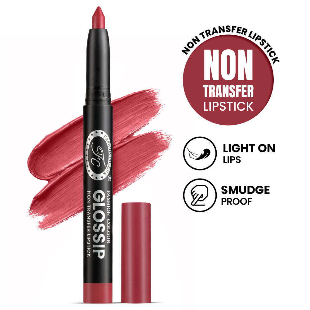 FASHION COLOUR Glossip Non-Transfer Lipstick
