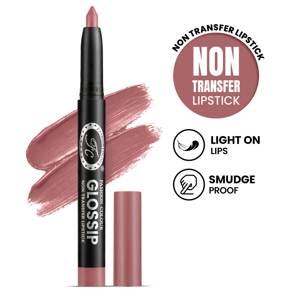 FASHION COLOUR Glossip Non-Transfer Lipstick