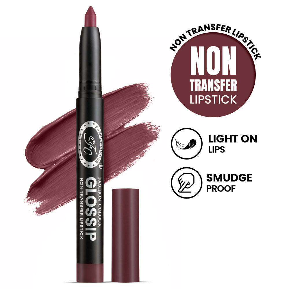 FASHION COLOUR Glossip Non-Transfer Lipstick