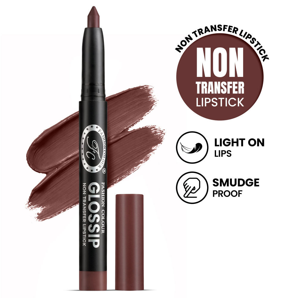 FASHION COLOUR Glossip Non-Transfer Lipstick