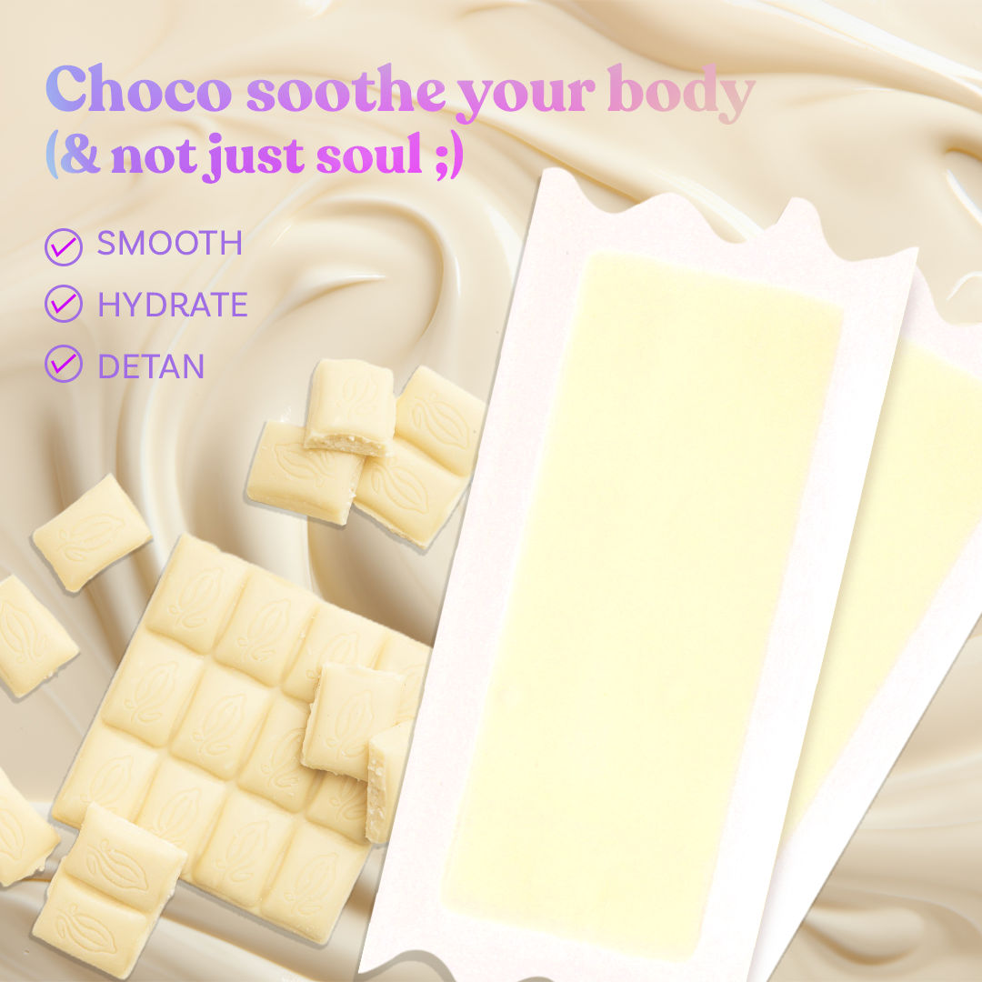 Bombae White Chocolate Wax Strips
