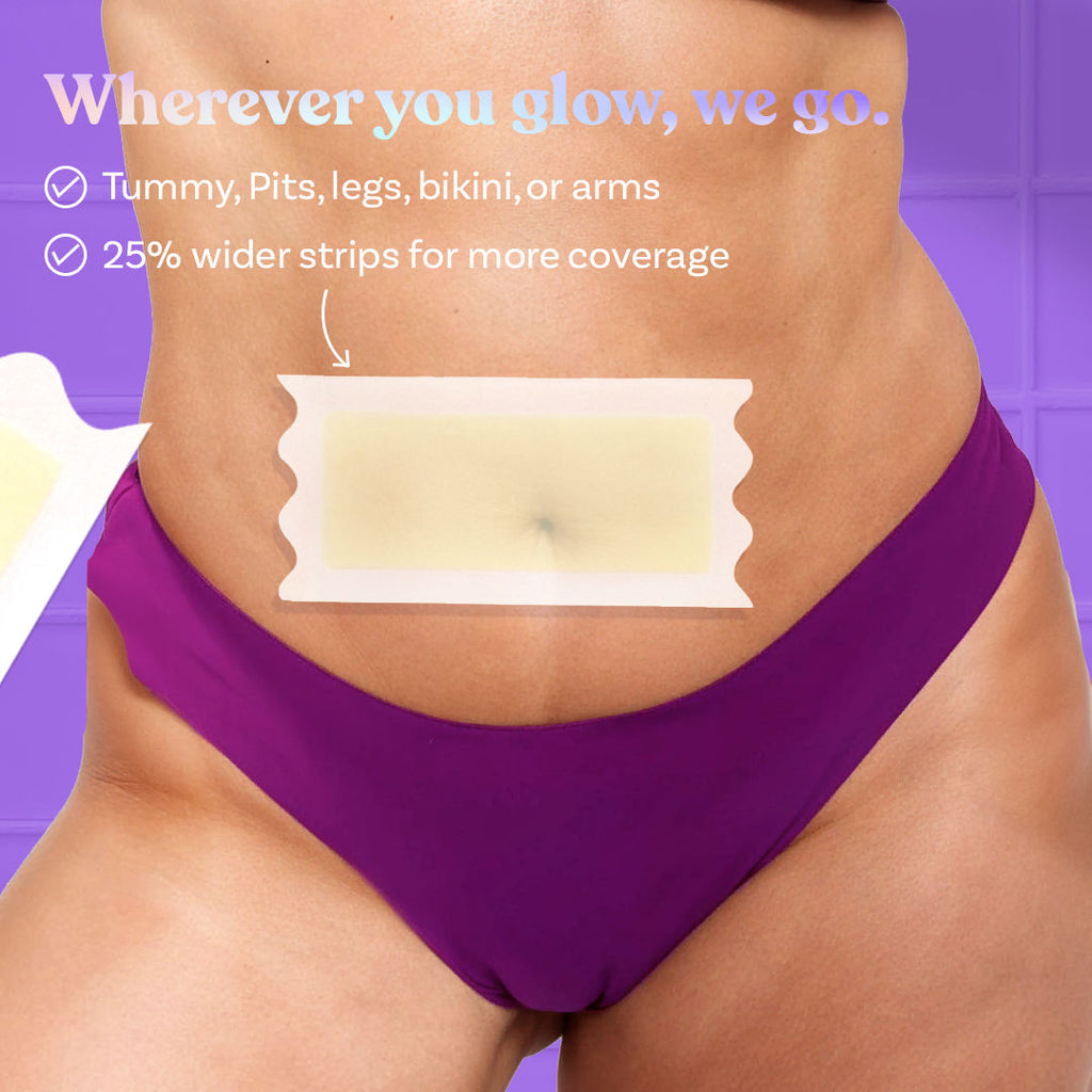 Bombae White Chocolate Wax Strips