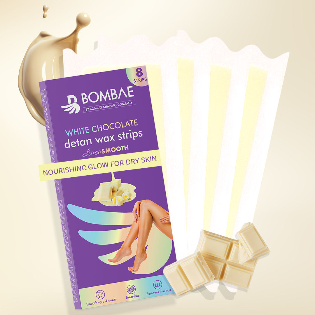 Bombae White Chocolate Wax Strips