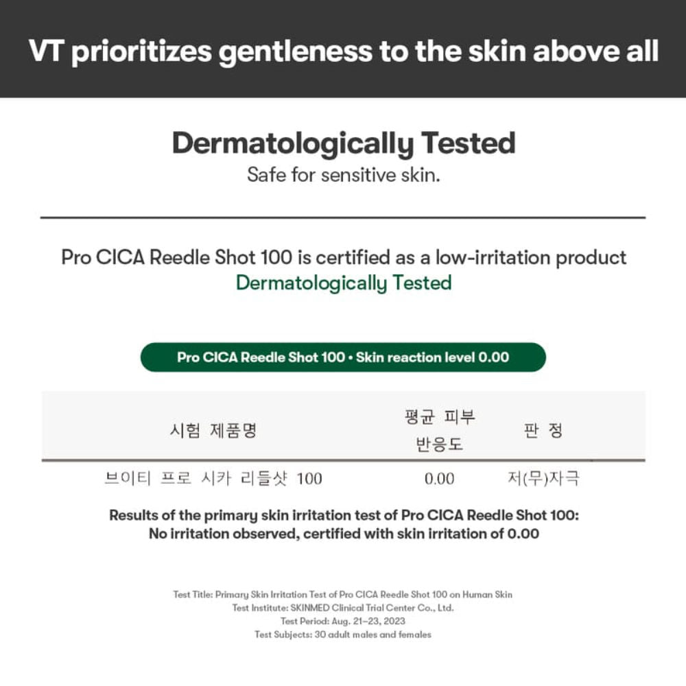 VT Cosmetics Pro Cica Reedle Shot 700