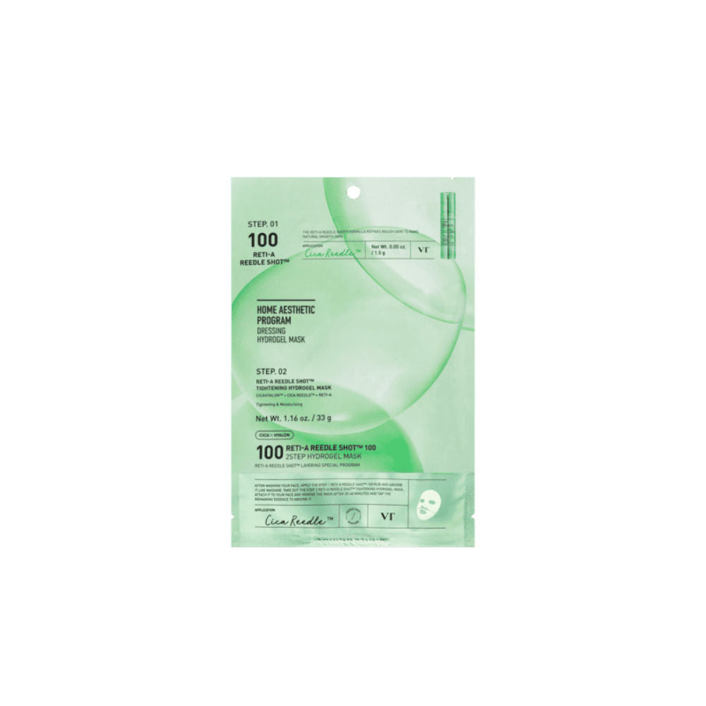 VT Cosmetics Reti-A Reedle Shot 100 2-Step Hydrogel Mask