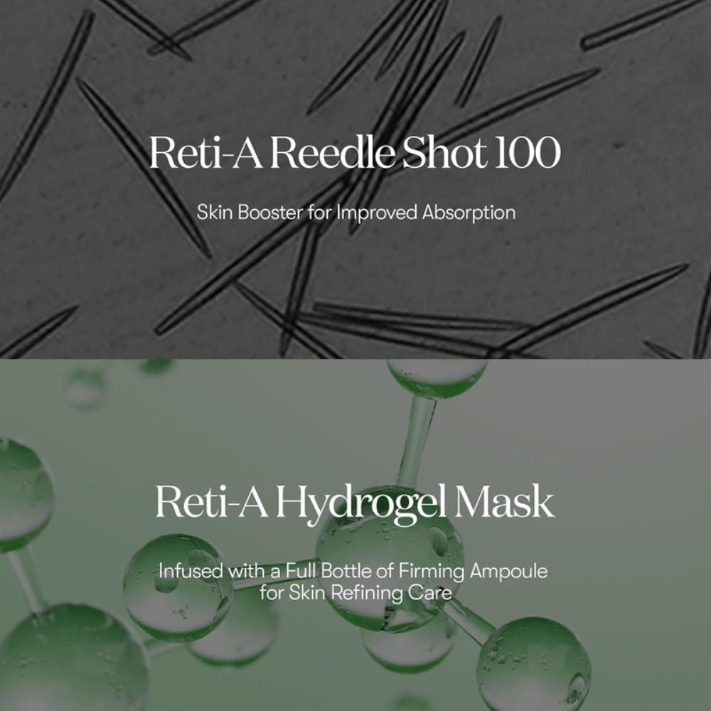 VT Cosmetics Reti-A Reedle Shot 100 2-Step Hydrogel Mask