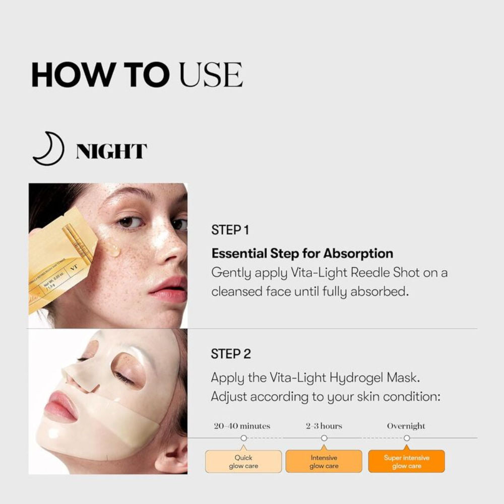 VT Cosmetics Vita Reedle Shot 100 2-Step Hydrogel Mask