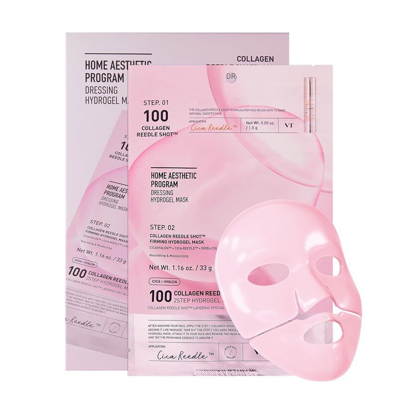 VT Cosmetics Collagen Reedle Shot 100 2-Step Hydrogel Mask