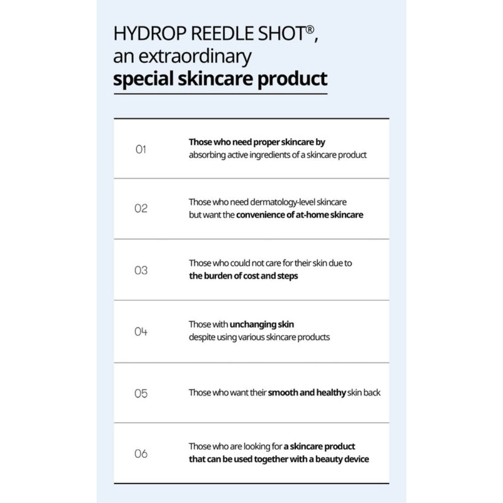 VT Cosmetics Hydrop Reedle Shot 100Hl
