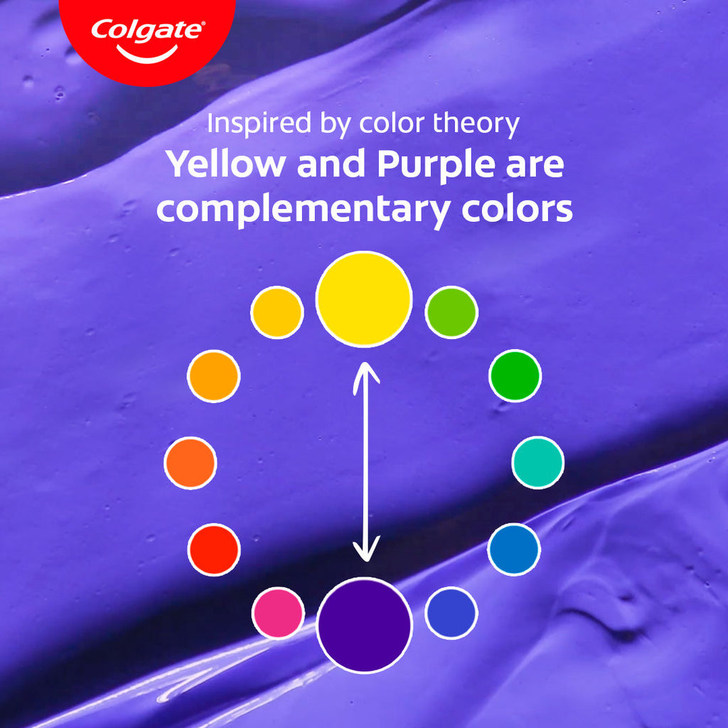 Colgate Visible White Purple Toothpaste